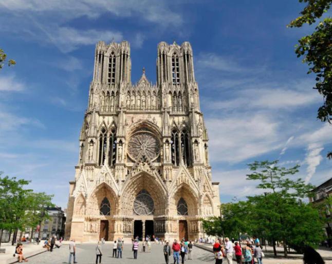 L'Ange Dore Reims Esterno foto