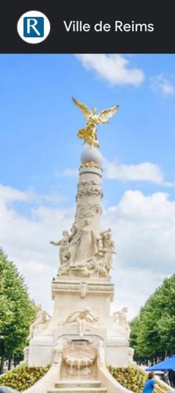L'Ange Dore Reims Esterno foto